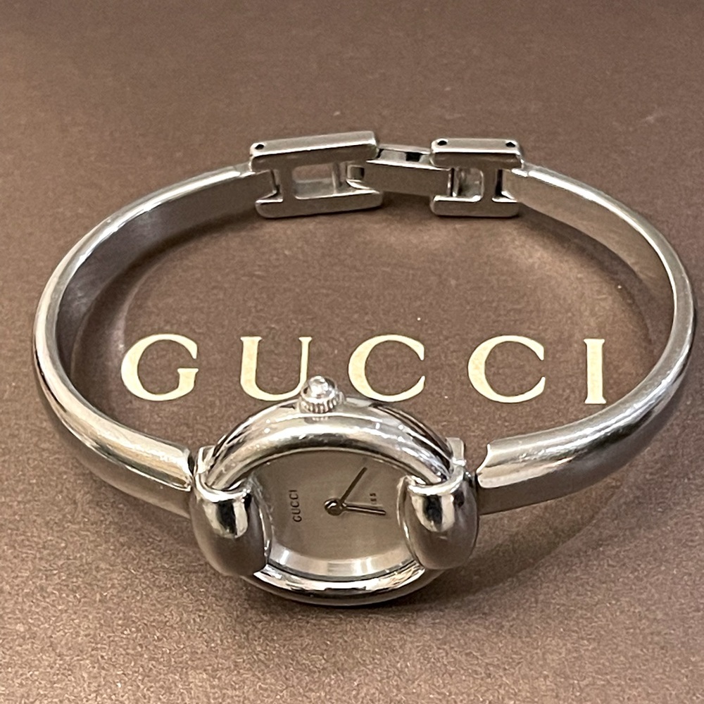 Gucci Horsebit 1400 L Women's Stainless Steel Watch, Box, Manual/Booklet